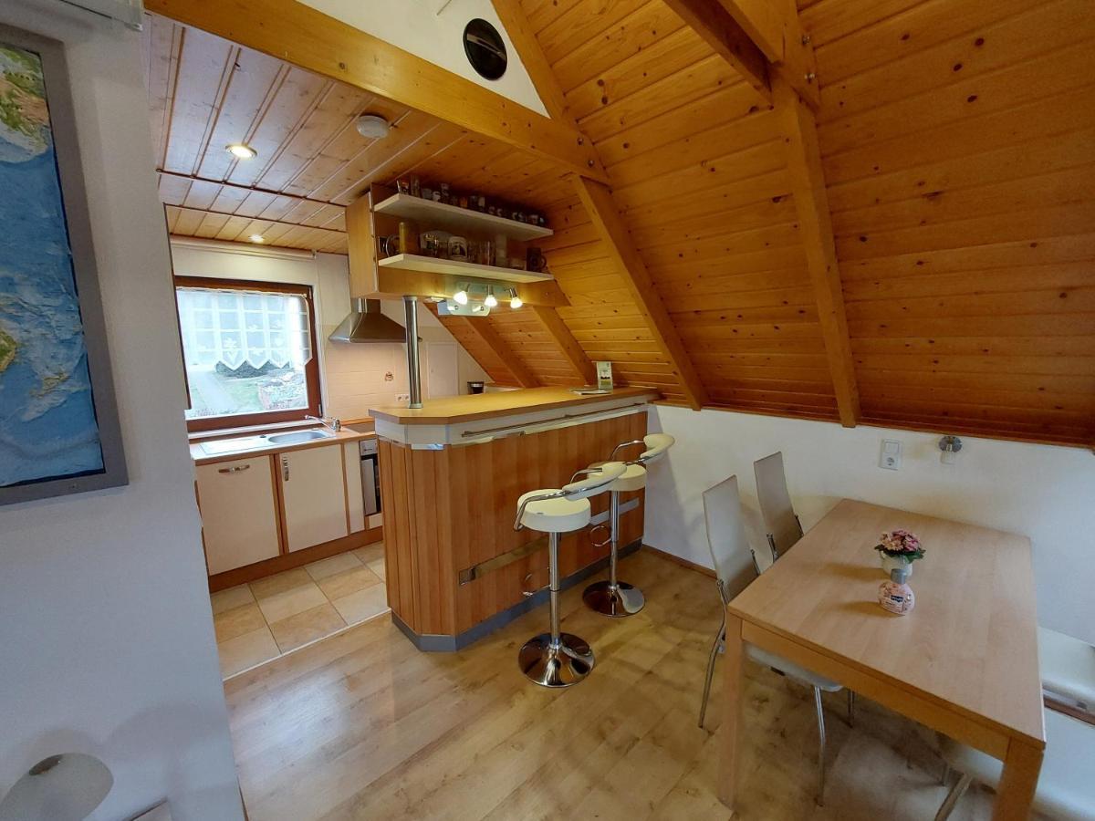 Ferienwohnung Zur Saaleaue Wettin Dış mekan fotoğraf